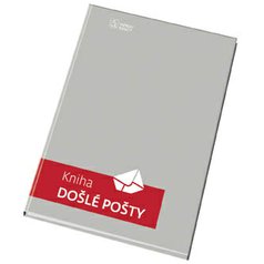 Kniha došlé pošty - pevné desky - A4 / 100 listů