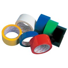 Balicí lepicí pásky (LP) barevné - 48mm x 66m / červená (36ks/bal)