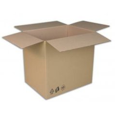Klopová krabice 3VL (d š v) 235x185x305 mm, barva hnědá (25ks)
