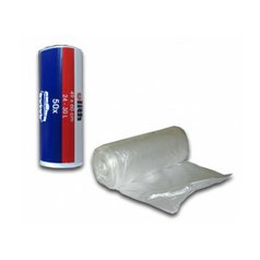 Odpadkový sáček/sáčky HDPE 30L 49x60cm, transparentní (krt/40rol) (1rol/50ks)