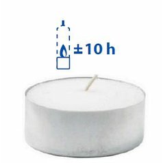 Čajové svíčky JUMBO O 58 mm, 10 h. [20 ks]