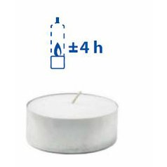 Čajové svíčky O 39 mm, 4 h. [100 ks]