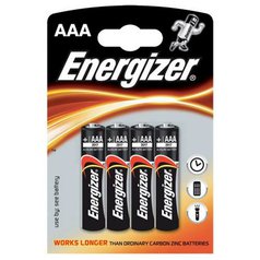 Baterie/akumulátor Energizer alkalické - baterie mikrotužka AAA / 4 ks