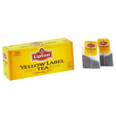 Čaj Lipton Yellow Label - 25 sáčků