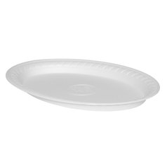 Termo-talíř oválný, bílý 29,5 x 21 cm [100 ks]