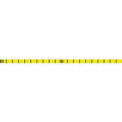 Samolepící pás,PVC+lamino, d.2000mm, š.60mm, dvoubarevný potisk, žl. barva,po 10 cm černá
