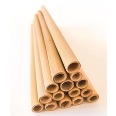 Slámka bambusová 23cm [50 ks]