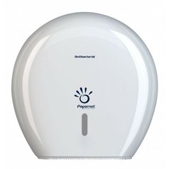 Zásobník "PAPERNET" toaletní papír JUMBO O 280 mm [1 ks] antibacterial, bílý
